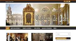 Desktop Screenshot of catedraldejaen.org