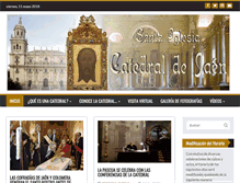 Tablet Screenshot of catedraldejaen.org